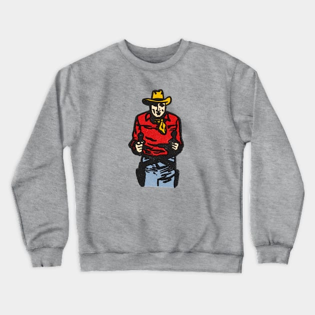 Reach For The Sky  - Vintage Cowboy Design Crewneck Sweatshirt by sombreroinc